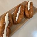 papikun's cooksnap of when they made アイスる揚げパン♬.