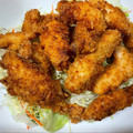 ♡Nahum☆'s cooksnap of when they made ソース不要冷めても旨い♪ささみの棒フライ.