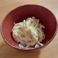 mi_xx's cooksnap of when they made 大根とカニカマの簡単サラダ.