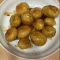 rierie666's cooksnap of when they made 新じゃが小芋の<照り照り>甘辛味噌炒め煮.