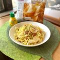 キンプリ's cooksnap of when they made ポテトチップス使用❝ろくちゃん焼きそば❞.