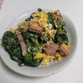 わかポン☆'s cooksnap of when they made ブロッコリーとソーセージの玉子炒め.
