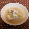 龍青空ママ's cooksnap of when they made 葱たっぷり厚揚げスープ.