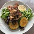 コマンチカン's cooksnap of when they made なすとカリカリ豚の甘酢炒め.