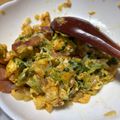 acomomo's cooksnap of when they made 辛くない★カイワレ大根スクランブルエッグ.