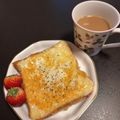 ほか弁ママ's cooksnap of when they made 簡単♡絶品♡カリカリチーズトースト♡.