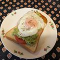 龍青空ママ's cooksnap of when they made アメリカの朝食✿アボカド・トースト.