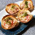 莓ﾐﾙｸ's cooksnap of when they made 餃子カップで海老のかさ増し焼☆おもてなし.
