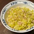 みやみやCocina's cooksnap of when they made キャベツとツナの和え物(レンジで).