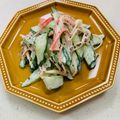 あっこ姉's cooksnap of when they made カニカマとキュウリのマスタードマヨ.