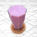 ＠迷子＠'s cooksnap of when they made ブルーベリーの甘酒ラッシー.