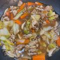 カイカイ's cooksnap of when they made 豚バラとはくさいのうま煮.