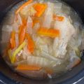 chr♡km's cooksnap of when they made 白菜大量消費♔手羽元ほろほろ煮スープ.