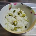 美らはいび's cooksnap of when they made 春色豆ご飯☆グリンピースご飯♪.