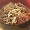 ★なみ☆'s cooksnap of when they made 味噌汁煮込みうどん（残った味噌汁活用）.