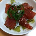 MIO♥️mio's cooksnap of when they made ☆まぐろ漬け丼☆３２１☆.