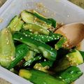 まゆみきママ's cooksnap of when they made 無限！きゅうりの中華風浅漬け.