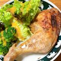 sanahey530's cooksnap of when they made 名物！骨付き鶏＊めちゃ旨チキンレッグ.