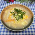 ととろ＆めい's cooksnap of when they made おじや☆梅干しで爽やか油揚げでコク有り♪.