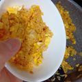akely's cooksnap of when they made 食べるラー油でつくるチャーハン.