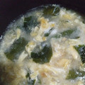 三七子's cooksnap of when they made ☆簡単☆ふわふわ卵とワカメの春雨スープ.