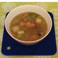 忘れん坊の覚え書き's cooksnap of when they made エビの頭はお味噌汁に♪.