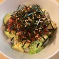 pigminta's cooksnap of when they made 濃厚な下味でウマうま☆アボガドまぐろ丼.