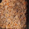 コキンＣ's cooksnap of when they made 栗原さんちの野菜たっぷり鶏そぼろ.