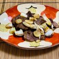 コムギ大好き's cooksnap of when they made 牛ハラミのネギ塩鉄板焼き.