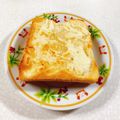 みぽぽ37's cooksnap of when they made はちみつとチーズのトースト.