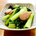 かなりんココりん's cooksnap of when they made 小松菜とハムのクレソル炒め.