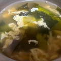 hotarukko's cooksnap of when they made 韓国風☯わかめと卵のスープ.