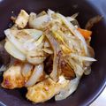 ラブさかなっこ's cooksnap of when they made 玉ねぎの鶏むね肉のこってりマスタード和え.