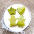 悠LOVE航's cooksnap of when they made 型抜きキウイ.