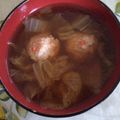 まりゆりひろこ's cooksnap of when they made 白菜と春雨のスープ.