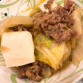 yuka1987's cooksnap of when they made ＊ほったらかし＊牛肉と白菜すき焼き風＊.