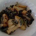 他愚痴春々's cooksnap of when they made ほうれん草とじゃがいもの明太バター炒め.