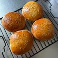 クックDOS4P8☆'s cooksnap of when they made 簡単ハンバーガー☆バンズ.