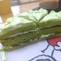クッキングモチ's cooksnap of when they made ◆しっとり・ふわふわ＊抹茶スポンジ◆.