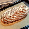 まめたん's cooksnap of when they made 赤ワイン仕込み～クランベリーライ麦パン.