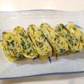 クックYT3MI2☆'s cooksnap of when they made ✿ねぎ＊海苔＊桜えびの卵焼き✿.