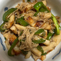 クックOX59B5☆'s cooksnap of when they made ピーマンとちくわのきんぴら風♪.