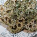 Yumiばあば's cooksnap of when they made のり塩れんこん.