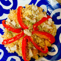 秋実's cooksnap of when they made 冷ご飯で作る簡単パエリア.