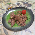 みかかめ's cooksnap of when they made あっさり＊茹でレバーの旨塩薬味和え.