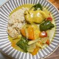 ちょこチーズ's cooksnap of when they made 意外と簡単。絶品！ココナッツミルクカレー.
