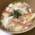 まりっコぐらし's cooksnap of when they made とろみつき！かに玉豆腐の中華風スープ.
