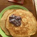 datewasa's cooksnap of when they made 簡単☆そば粉と全粒粉のパンケーキ♬.