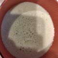 さかつん子's cooksnap of when they made そら豆と豆腐の冷製スープ☆バジル仄かに。.