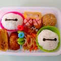 サンフラワー30's cooksnap of when they made ☆ベイマックス3兄弟弁当☆.